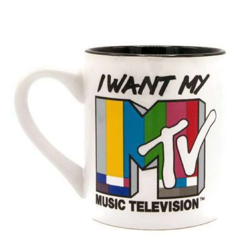 Last 1! I Want My MTV 14oz Coffee Ceramic Cup! - Picture 3 of 4